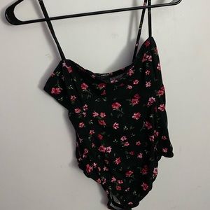 Cute floral body suit